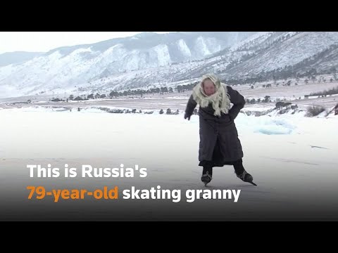 認識俄羅斯79歲的滑冰運動員 (Meet Russia's 79-year-old ice skater)