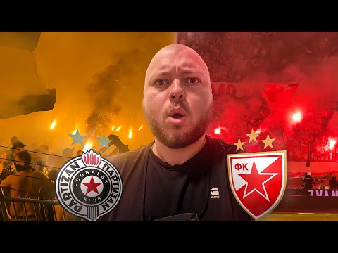 🇷🇸 The MOST DANGEROUS derby in Europe☠️ Partizan – Crvena Zvezda (Red Star Belgrade)