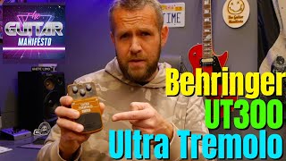 Video thumbnail for Behringer UT300 Ultra Tremolo Pedal Review by The Guitar Manifesto