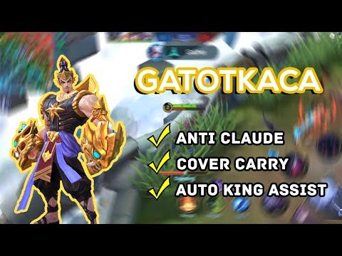 TUTORIAL GATOTKACA, AUTO KING ASSIST - Review Hero Mobile Legend