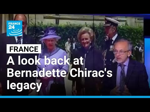 A look back at French former first lady Bernadette Chirac's legacy