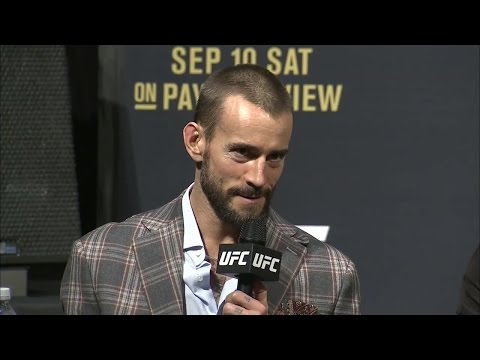 Here's everything CM Punk said during the UFC 203 pre-fight press conference