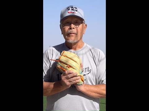 Wilson Glove Break-In With Shigeaki Aso