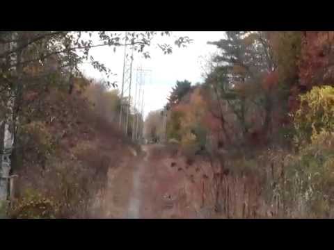 Central Massachusetts Railroad Wayland MA Glen Road to Route 27 Part 1.