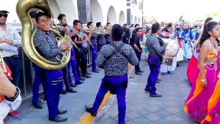 Banda Aires del Pacífico - El Abejorro y Las marmotas (Carnaval Huejotzingo, Puebla 2017)