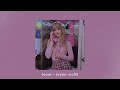 lover - taylor swift (sped up)