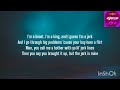 YOU ARE A JERK NEW BOYZ LYRICS