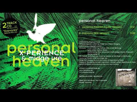 01 Personal Heaven (Radio Version) / X-Perience ~ Personal Heaven (Complete GREEN Single)