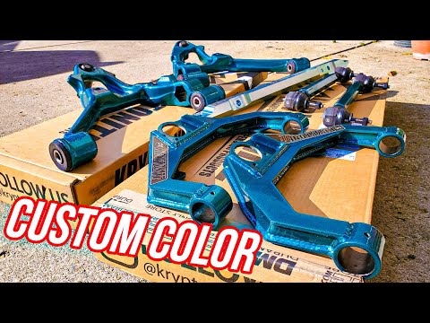 LBZ Duramax Gets CUSTOM POWDER COAT Kryptonite Suspension Upgrades