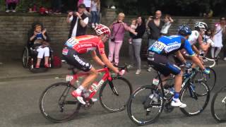 preview picture of video '2014 Tour de France Stage 2, Breakaway Lead Group'