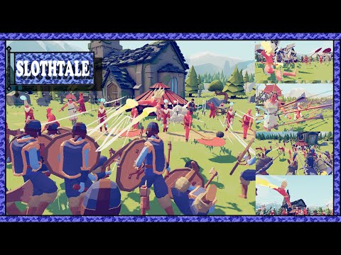 Knock Back SQUAD  - TABS | SUPER BOXER, SENSEI, DA VINCI TANK, BANSHEE, GATLING GUN &  ARTEMIS, etc