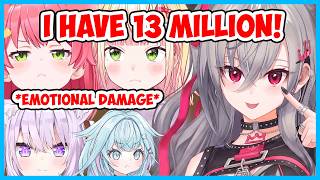 Riona just humbly bragged about her 13 million yen to her seniors