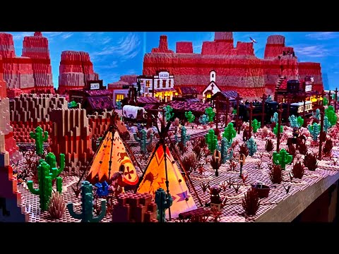 Flickering campfire - lighting the LEGO Western world part 2.