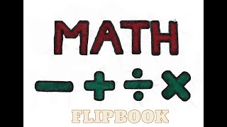 MATH FLIPBOOK | RANDOM DOODLES