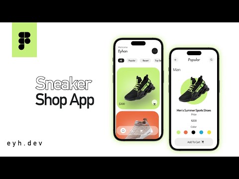 Sneaker 👟 Shop App | Figma