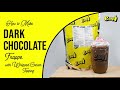 How to make Dark Chocolate Frappe with Whipped Cream topping | EASYBRAND |