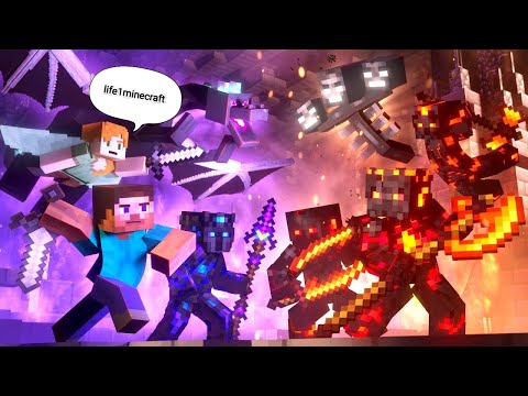 TAKE BACK THE END. alex and steve animation