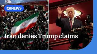 Iran denies Trump's claims Tehran asked for ceasefire | ABC NEWS