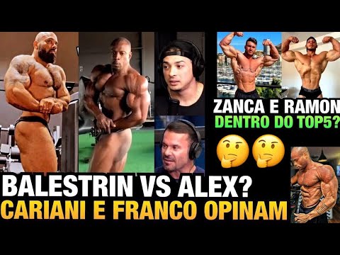 BALESTRIN E ALEX FAVORITOS ? CARIANI E FRANCO OPINAM E CITAM PROVAVEL TOP 5 CLASSIC PHYSIQUE