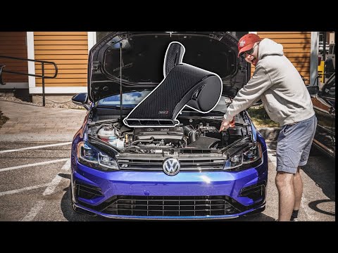 Installing The APR Intake for My NEW Mk7.5 Golf R