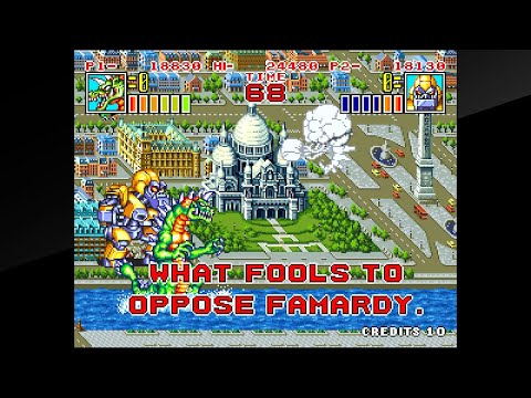 ACA NeoGeo: King of the Monsters 2 Gameplay 🏙 Switch PS4 XboxOne - YouTube