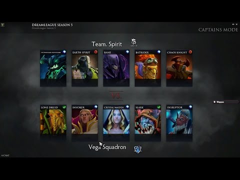 Team Spirit VS Vega Squadron | DREAMLEAGUE SEASON 5 2016