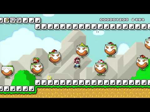 Boing boing! by Drew - Super Mario Maker - No Commentary 1AD