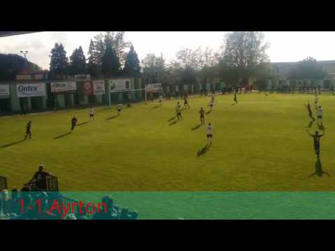 Gol de Ayrton. Gimnástica Segoviana 1 - Numancia B 2 . 15 mayo 2016