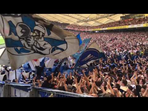 09.04.2017 Stuttgart vs KSC  Choreo&Pyro