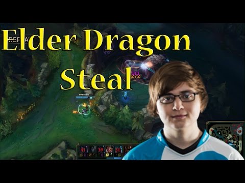Sneaky Lucian W Elder Dragon Steal