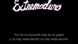 Extremoduro Emparedado Karaoke