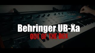 Video thumbnail for Behringer UB-Xa | Out of the Box by Tim Shoebridge