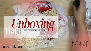 Unboxing an Art Supply Haul | #artsupplyhaul