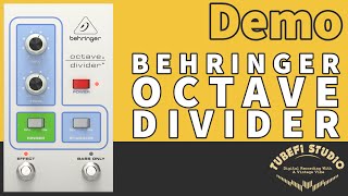 Video thumbnail for Behringer Octave Divider Demo by Tony Mullins
