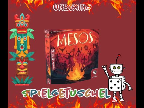 Spielgetuschel Unboxing#12 - Brettspiel - Mesos