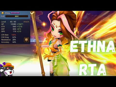 The Power Of Ethna (Wind Hell Lady) In RTA  Summoners War