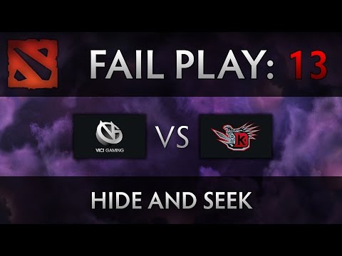 Dota 2 TI4 Fail Play - VG vs DK - Hide and Seek