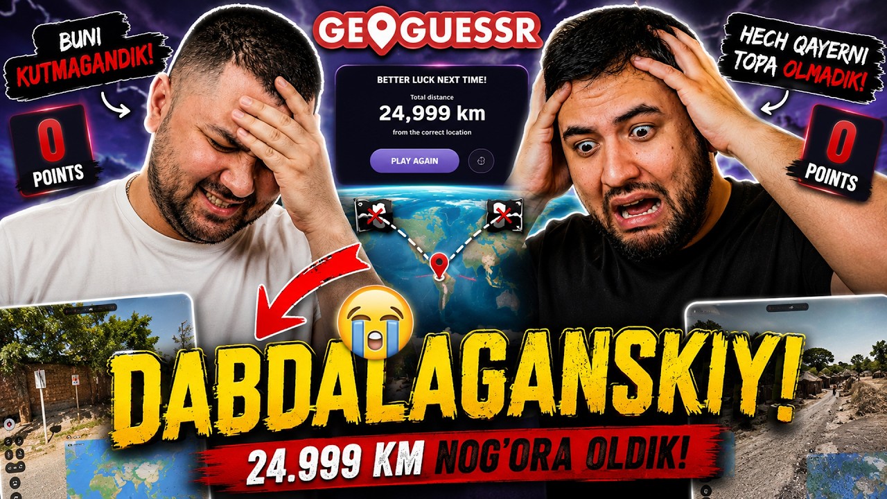 😭DABDALAGANSKIY! 🌍 — GEOGUESSR #6