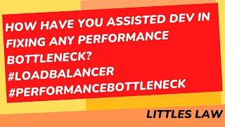 Performance Testing Interview Question #loadbalancing #loadbalancer #performanceengineering