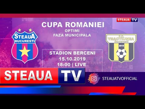 Steaua București - A.S. Tractiunea București  | CUPA ROMÂNIEI-OPTIMI FAZA MUNICIPALĂ |