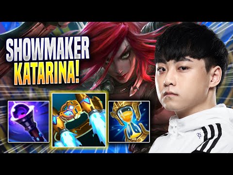 SHOWMAKER DESTROYING WITH KATARINA! - DK ShowMaker Plays Katarina MID vs Syndra! | Preseason 2023