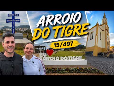 ARROIO DO TIGRE/RS - EP15 - Balneário Hermes, Parque de Eventos, Gincaboi, Centro