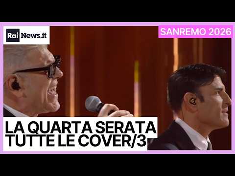 SANREMO 2026: quarta serata, tutte le cover (parte3)
