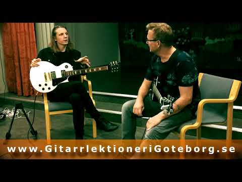 Gitarrlektioner i Göteborg - Hur Du Förbattrar Din Kreativitet Och Frasering På Elgitarr