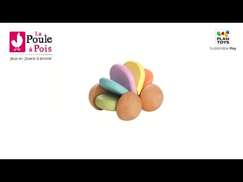 La voiture de bébé pastel - Plan toys - lapouleapois.fr