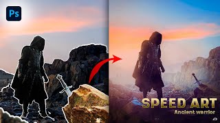 A sword in stone Photoshop Manipulation Tutorial | Speed Art