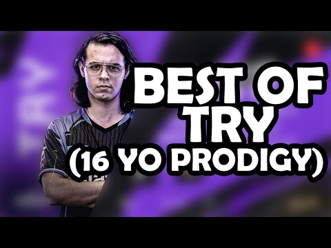 BEST OF 9Z TRY (16 YO PRODIGY!) - CSGO Highlights