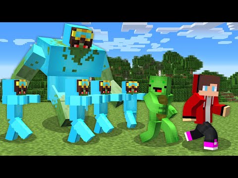 RAID 1000 MUTANT ZOMBIE NICO APOCALYPSE In Minecraft JJ and Mikey vs Nico and Cash Challenge