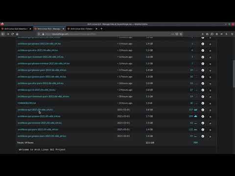 Arch Linux GUI June 2021 Update