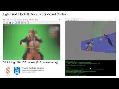 Light Field Tilt-Shift Refocus Tool - Keyboard Control